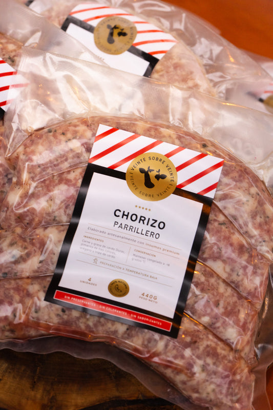 Chorizo Parrillero - Paquete 4 unidades