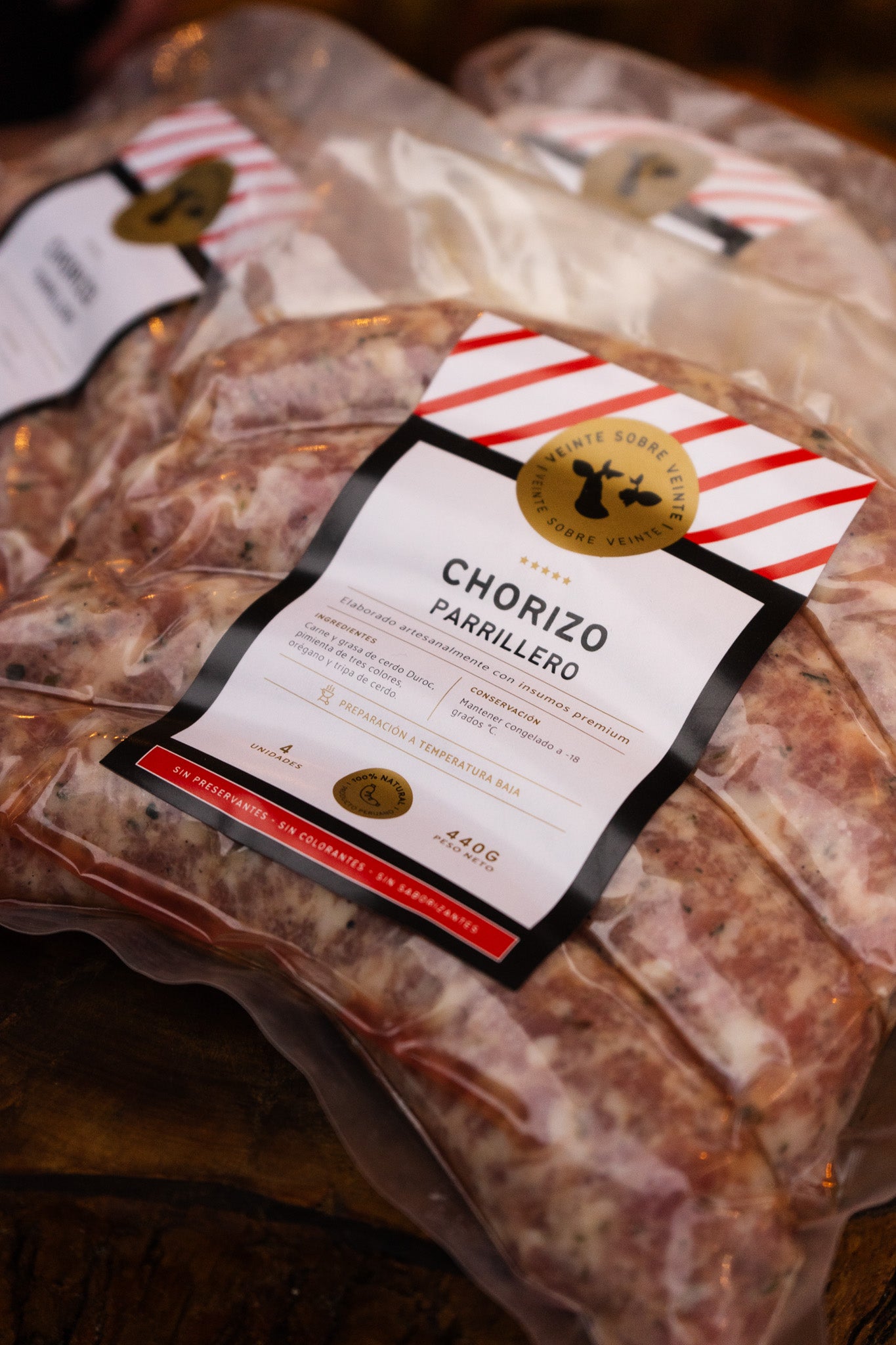 Chorizo Parrillero - Paquete 4 unidades