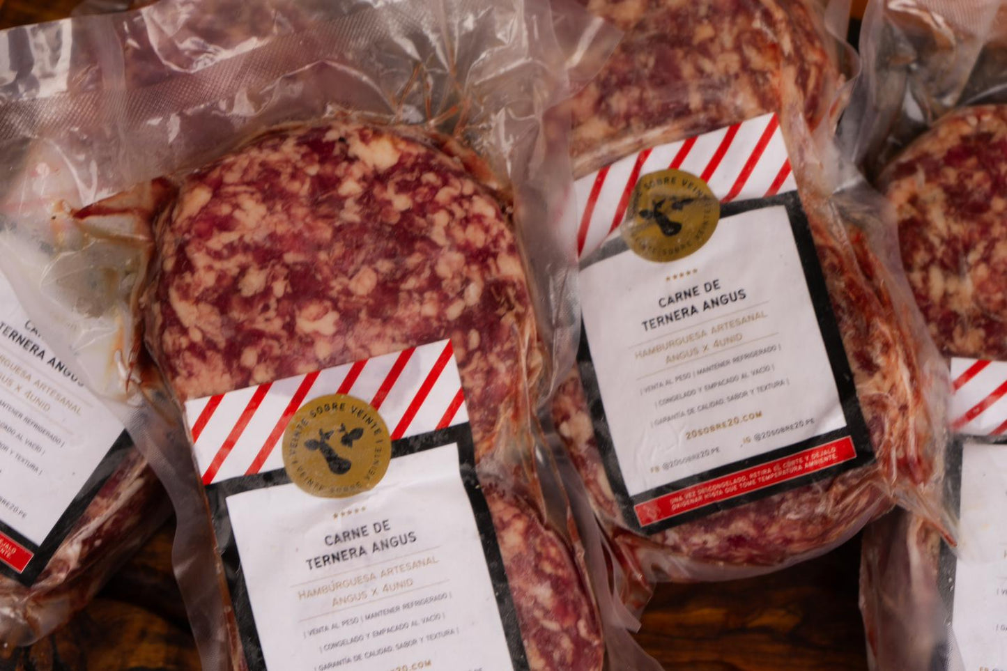 Hamburguesas - Paquete de 4 unidades